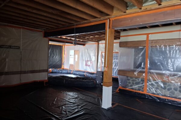 Deconstruction of hotel using asbestos abatement and civil contractor services by Scope Group, South Island NZ