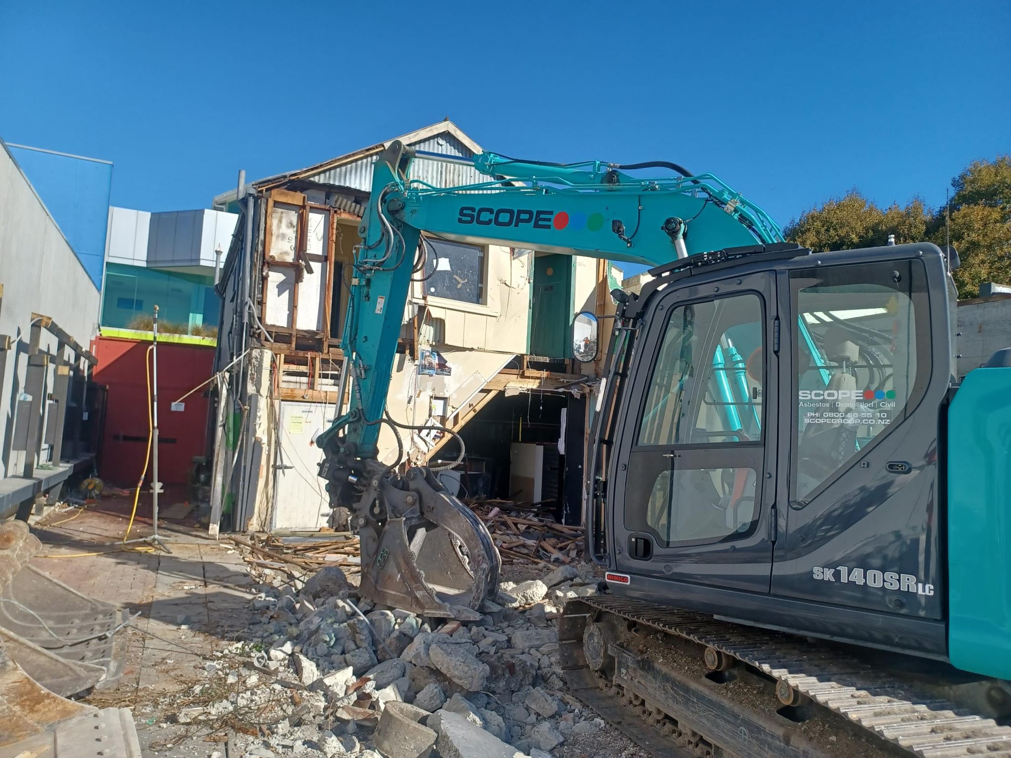 project image of Scope Group providing demolition services in NZ