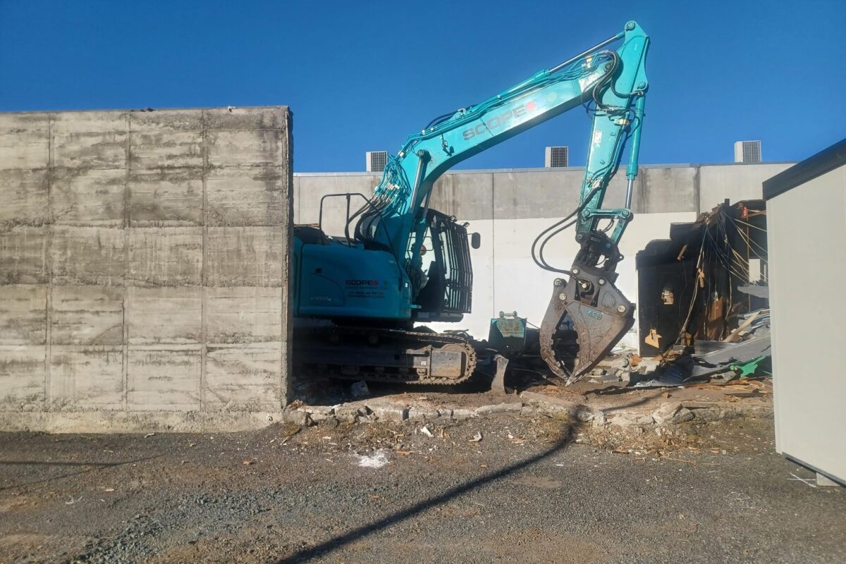 project image of Scope Group providing demolition services in NZ