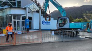 image of Scope Group providing demolition and deconstruction services at Queenstown Skyline Gondola in NZ