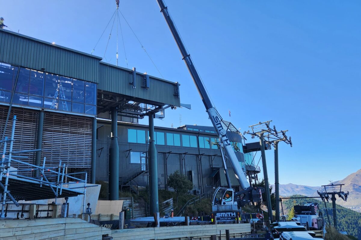 image of Scope Group providing demolition and deconstruction services at Queenstown Skyline Gondola in NZ