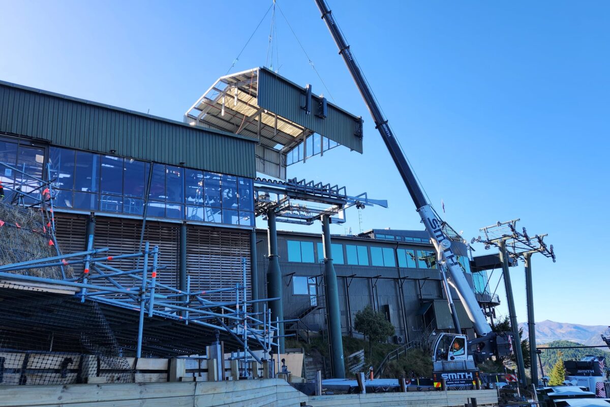 image of Scope Group providing demolition and deconstruction services at Queenstown Skyline Gondola in NZ