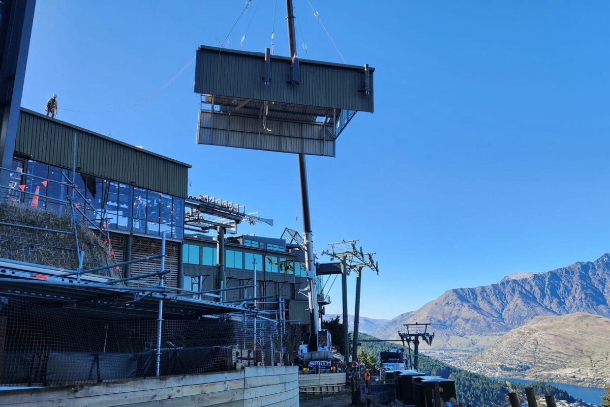 image of Scope Group providing demolition and deconstruction services at Queenstown Skyline Gondola in NZ