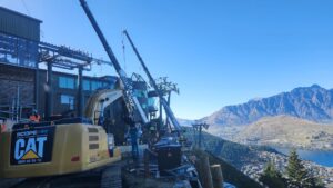 image of Scope Group providing demolition and deconstruction services at Queenstown Skyline Gondola in NZ