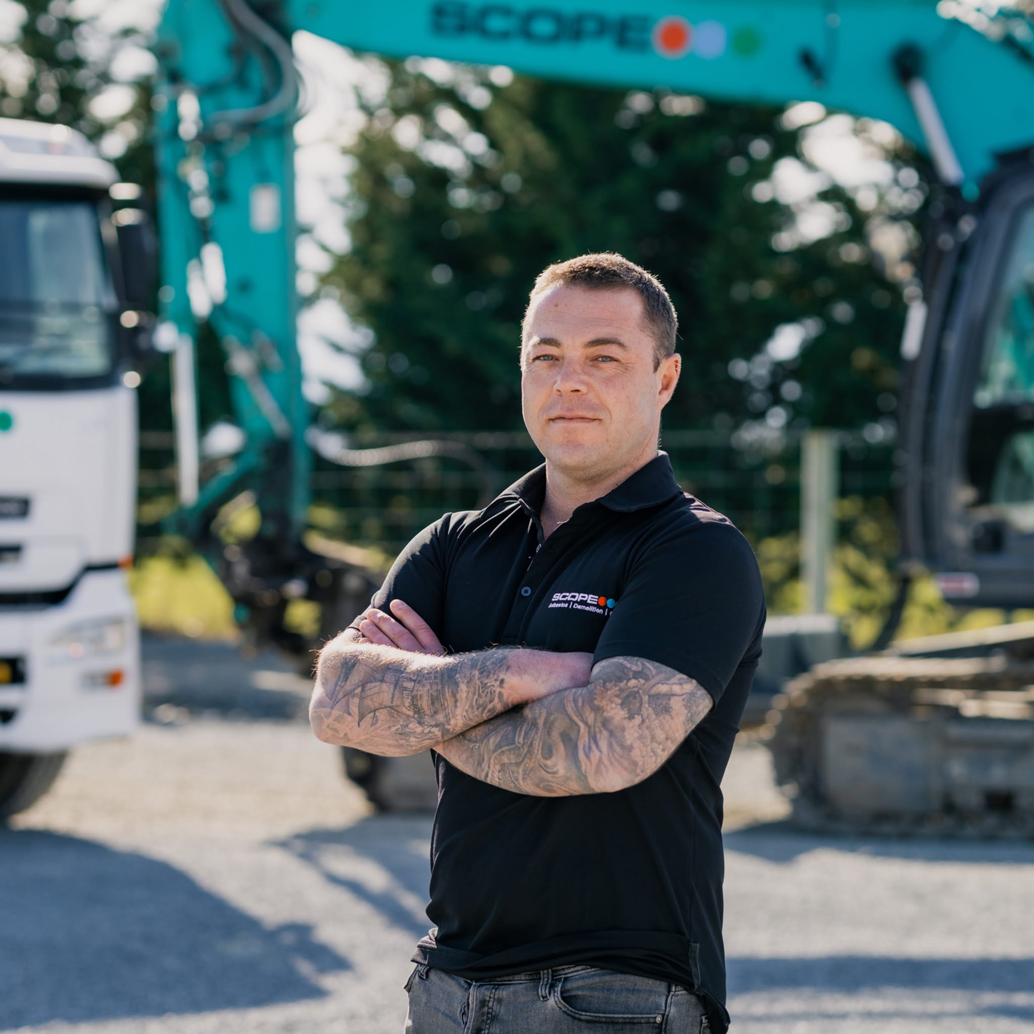 Scope Group civil infrastructure provider employee photo, Christchurch NZ