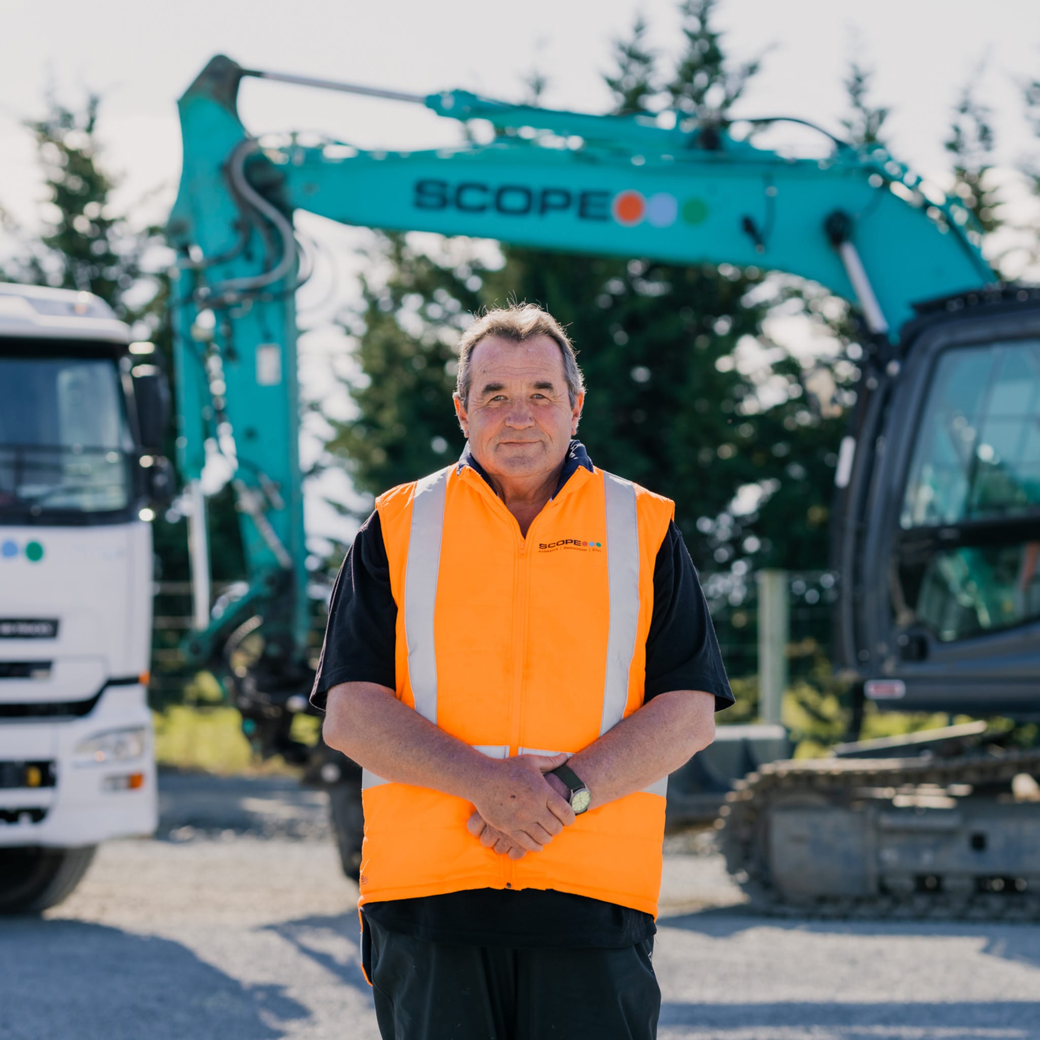 Scope Group civil infrastructure provider employee photo, Christchurch NZ